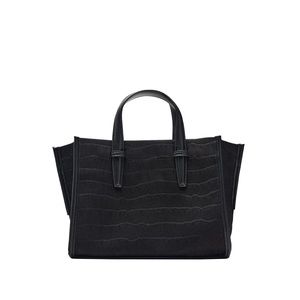 ZARA MOCK CROC MINI TOTE BAG